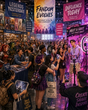 Celebs in Conventions